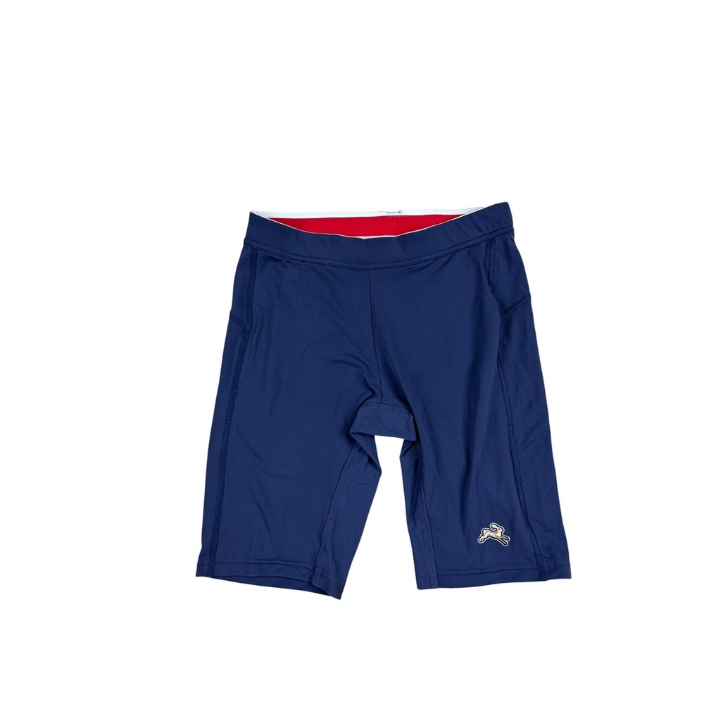Tracksmith Mens Navy Blue Running Compression Shorts Size S